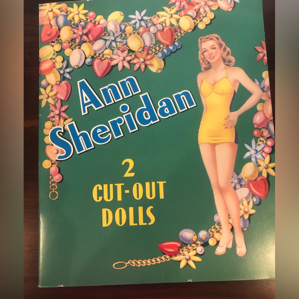 Ann Sheridan paper doll book